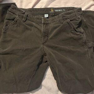 Carhartt Brown Cargo Pants Durable Style